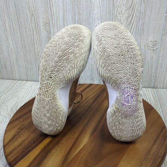 Nike Kyrie Flytrap 5 Crimson Bliss/Hemp/Madder Root/Rattan Shoes Men’s 9 - Picture 10 of 11